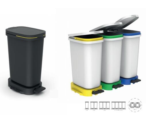 Ecopoint Bucket 20L Black or White